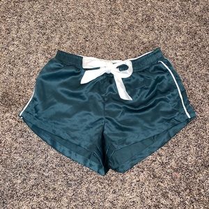 Abercrombie silk pj shorts